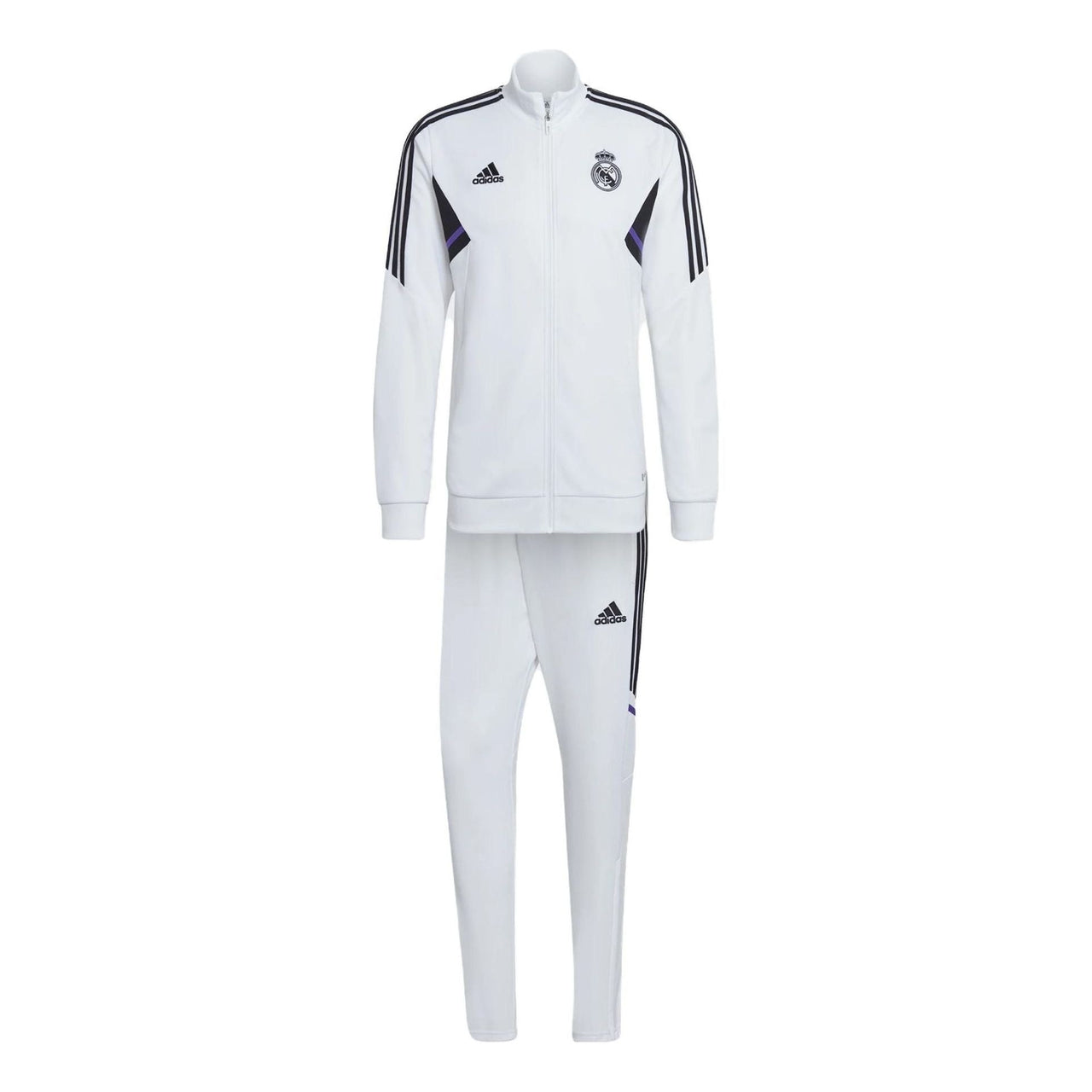 adidas 2022-2023 Real Madrid Tracksuit 'White' HG4017