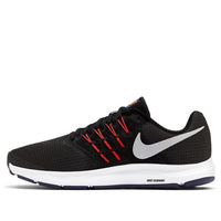 Nike Run Swift Shock Absorption Non-Slip Low Tops Sports Black Red 'Black' 908989-005