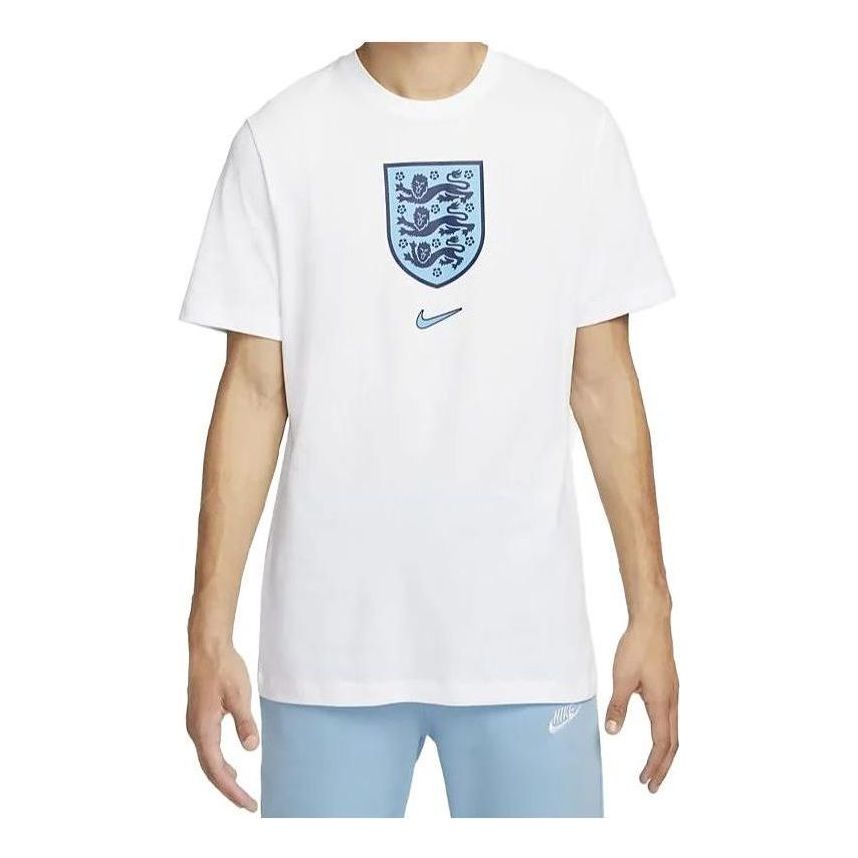 Nike England 22-23 Crest T-shirt 'White' DH7591-100