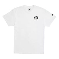 Nike x Olivia kim Crossover Series Printing Sports Round Neck Short Sleeve White CT3093-100