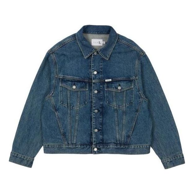 Palace X Calvin Klein Relaxed Trucker Denim Jacket 'Blue' 40249UC-400