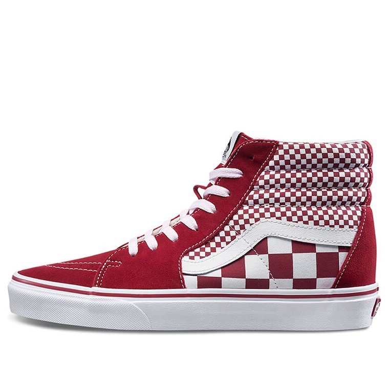 Vans SK8-HI 'Red Mix Checker' VN0A38GEVK5