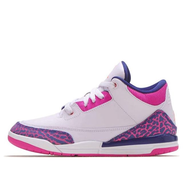 (GS) Air Jordan 3 Retro 'Barely Grape' 441141-500