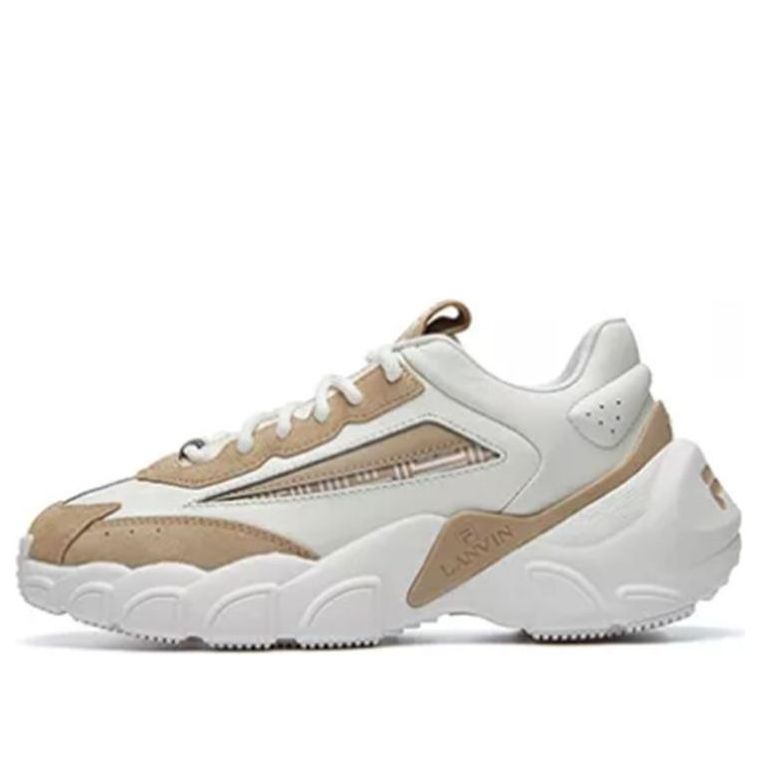 (WMNS) Lanvin x FILA Sneakers White/Yellow F12W144145FSN
