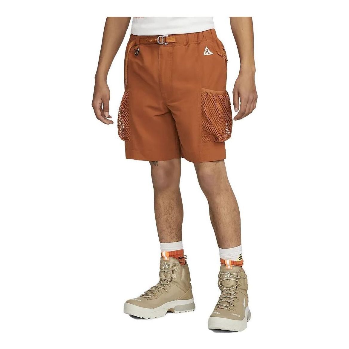 Nike ACG Snowgrass Cargo Shorts 'Dark Russet' DV9406-246