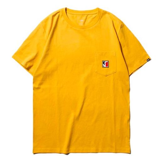 Vans Men's Embroidery Short Sleeve Yellow VN0A4URT50X