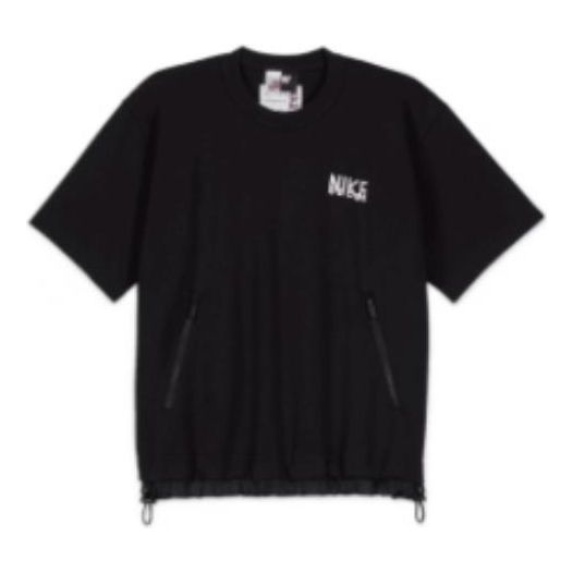 Nike x sacai NRG logo T-shirt 'Black' DQ9056-010