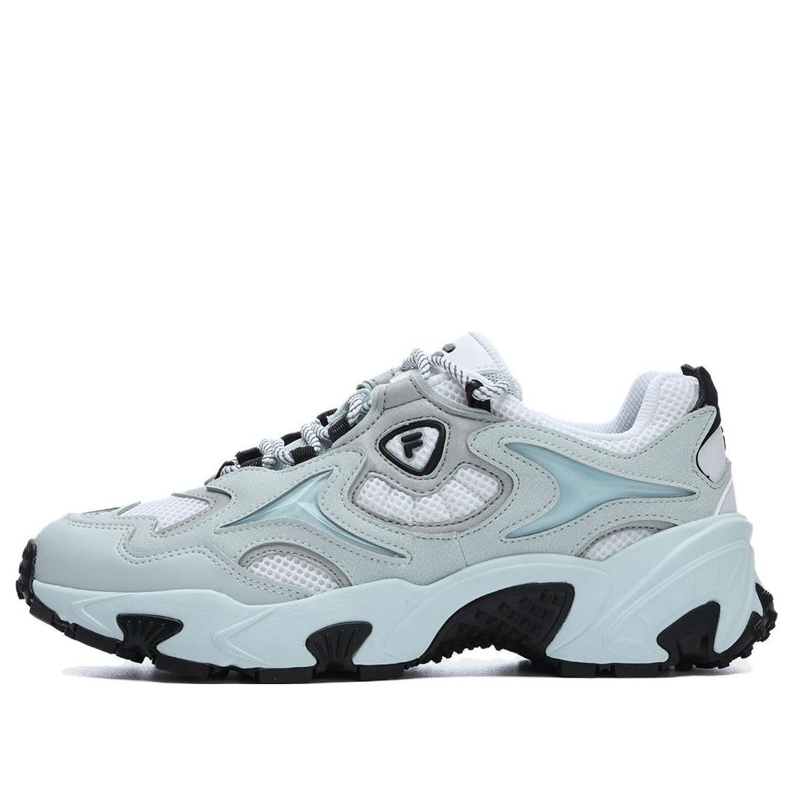 (WMNS) FILA FUSION ANCERUS PLUS Sneakers 'Sky Blue White Black' T12W321601FWI