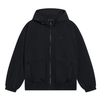 Li-Ning Classic Warm Logo Print Jacket 'Black' AJDT039-6