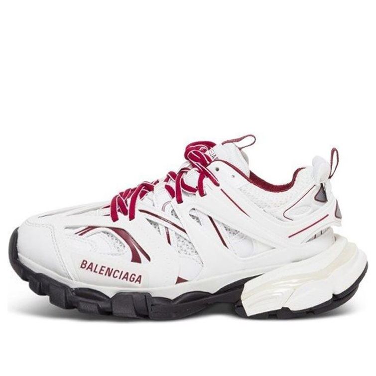 (WMNS) Balenciaga Track Sneaker 'White Red' 542436W3AD19066