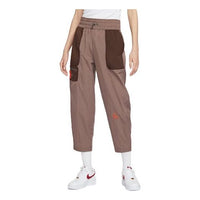 (WMNS) Nike Sportswear City Utility High-Waist Woven Pants 'Brown' DV8033-291