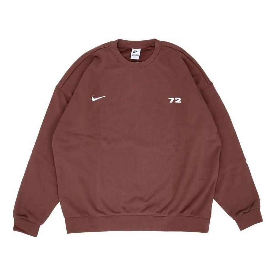Nike Oversize Logo Sweatshirt 'Copper' HQ2962-231