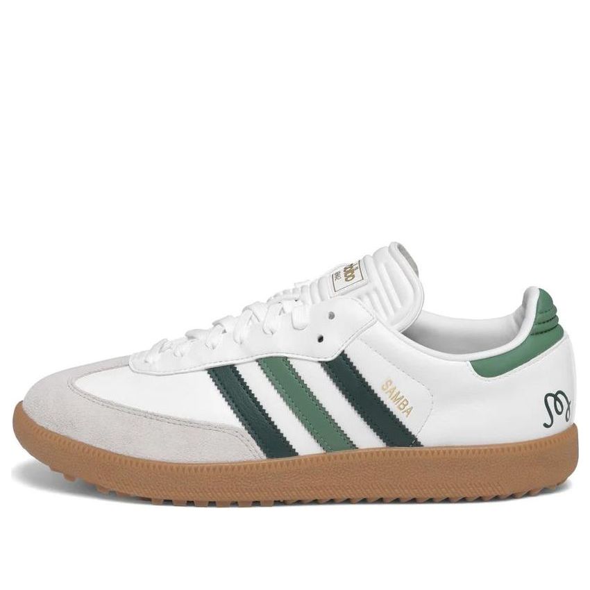 adidas x Malbon Golf Samba Golf 'White Preloved Green' JR2539