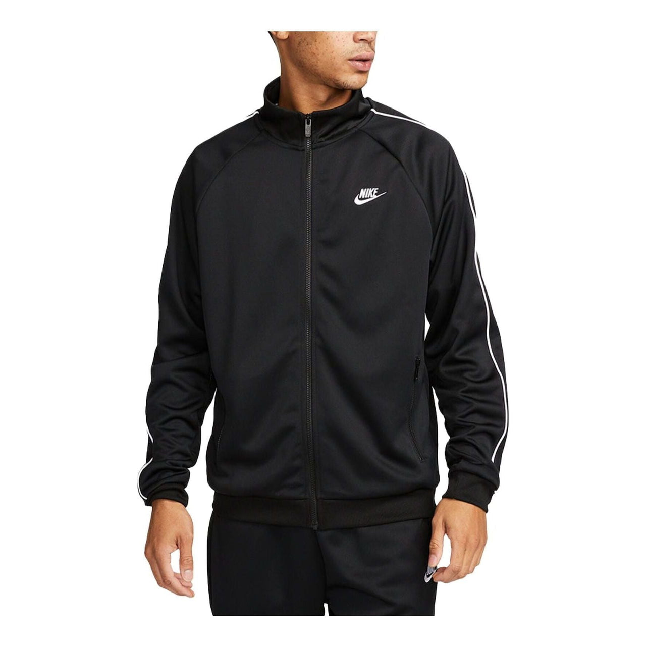 Nike Club Fleece Full-Zip Track Jacket 'Black' DX0670-010