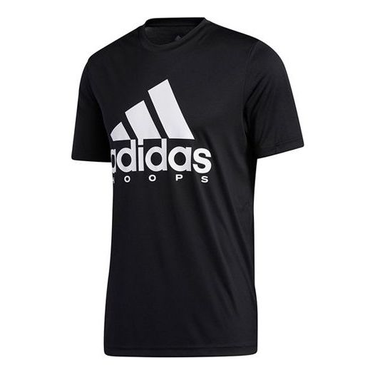 adidas Bos Hoops T-Shirt 'Black' GN7265
