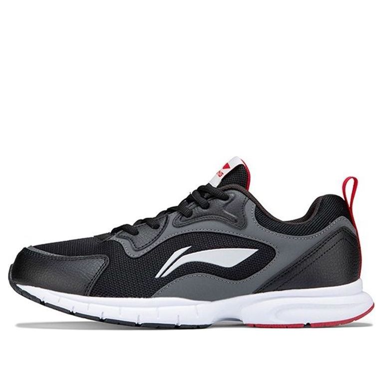 Li-Ning Running Shoes Low 'Black White Grey' ARBP091-3