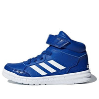 (GS) adidas Altasport Mid El K Wear-resistant Non-Slip Casual Skateboarding Shoes Blue AQ0186