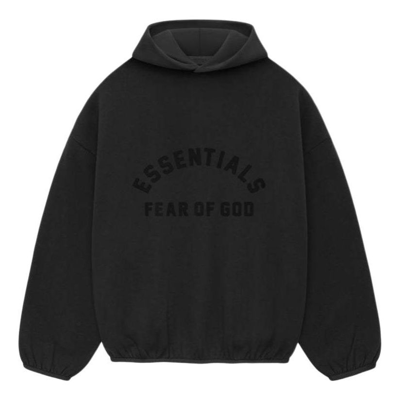 Fear of God Essentials Nylon Fleece Hoodie 'Black' 202SU244310F
