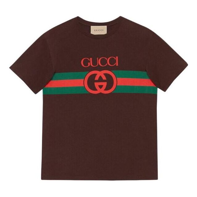 GUCCI FW22 Interlocking G Cotton T-Shirt 'White' 548334-XJET1-2100