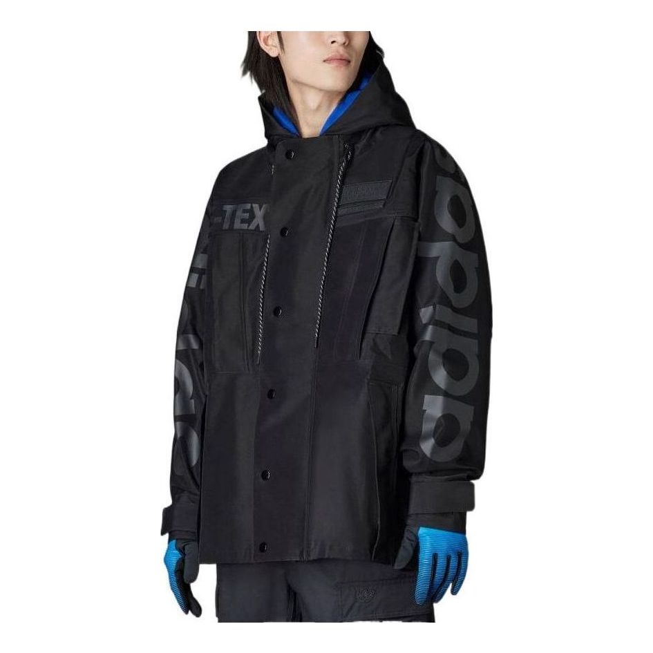 adidas Blue Version Gore-Tex Climacool Outdoor Adventure Jacket 'Black Blue' HM2345
