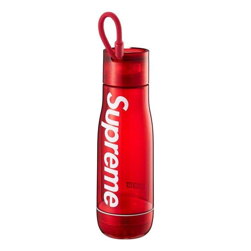 Supreme x Zoku Glass Core 16 oz. Bottle 'Red White' SUP-SS23-70