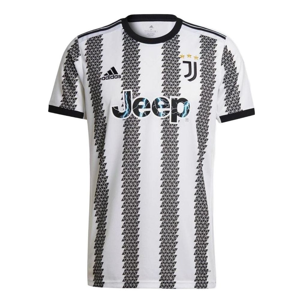 adidas Juventus 22/23 Home Soccer Jersey 'White Grey' H38907