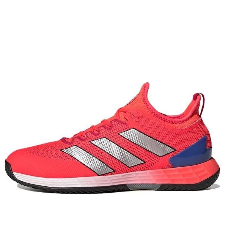 adidas Adizero Ubersonic 4 Tennis Shoes 'Solar Red Silver Lucid Blue' HQ8379