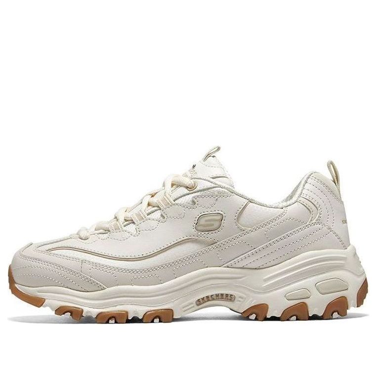 (WMNS) Skechers D'Lites Good Neutral 'Beige' 149807-OFWT