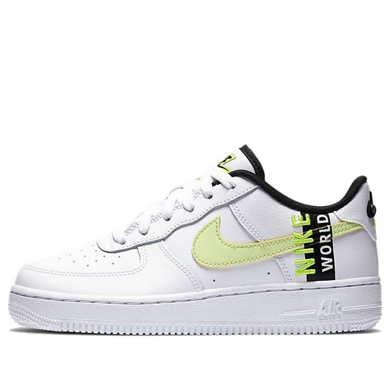 (GS) Nike Air Force 1 LV8 1 'Worldwide Pack - White Barely Volt' CN8536-100
