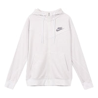 Nike Sportswear Logo Zipper Gray White Graywhite CW0305-910