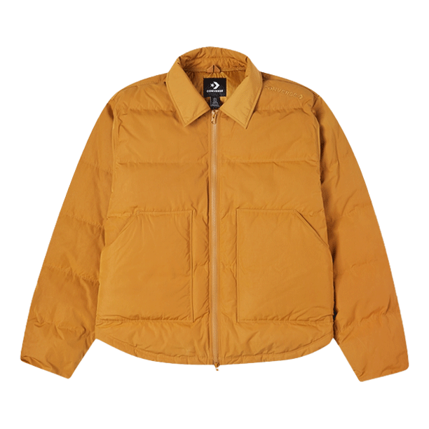 Converse Short Down Puffer Jacket 'Wheat' 10021966-A05
