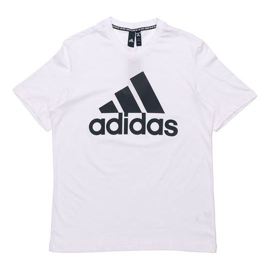 adidas Classical Logo Printed TEE Men White DT9929