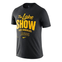 Nike Los Angeles Lakers Mantra Dri-Fit NBA Short Sleeve Black CK8810-010