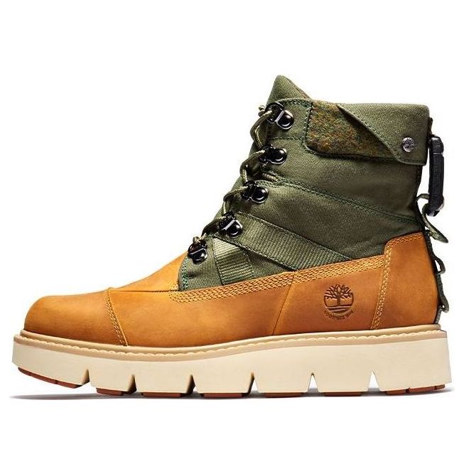 (WMNS) Timberland Raywood 6 Inch EK+ Waterproof Boots 'Wheat Nubuck with Green' A42HP231
