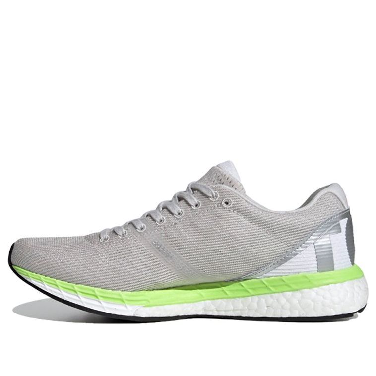 (WMNS) adidas Adizero Boston 8 'Grey White Green' EG1170