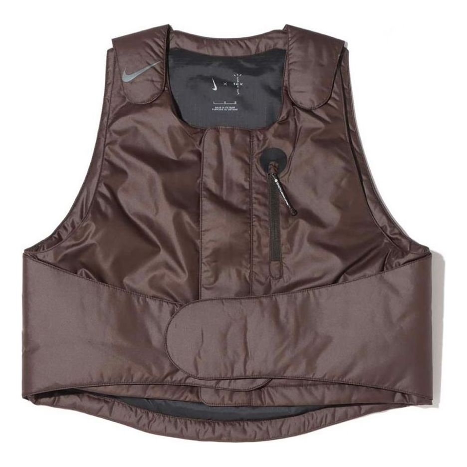 Nike x Cactus Jack by Travis Scott NRG BH Vest Asia Sizing 'Velvet Brown' DM1278-220