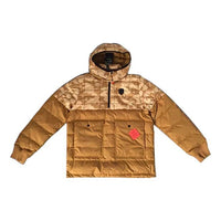 Nike LeBron Hybrid Half Pull Chain Warm Down Jacket Wheat Yellow AT3905-790