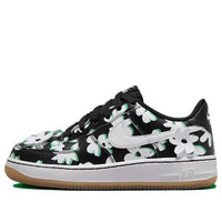 (GS) Nike Air Force 1 LV8 'Black White Flowers' DZ2663-001