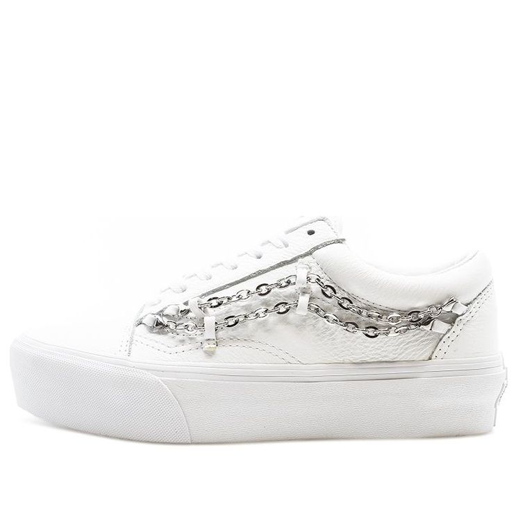 Vans Old Skool Platform 'Chain - True White' VN0A3B3U2TL