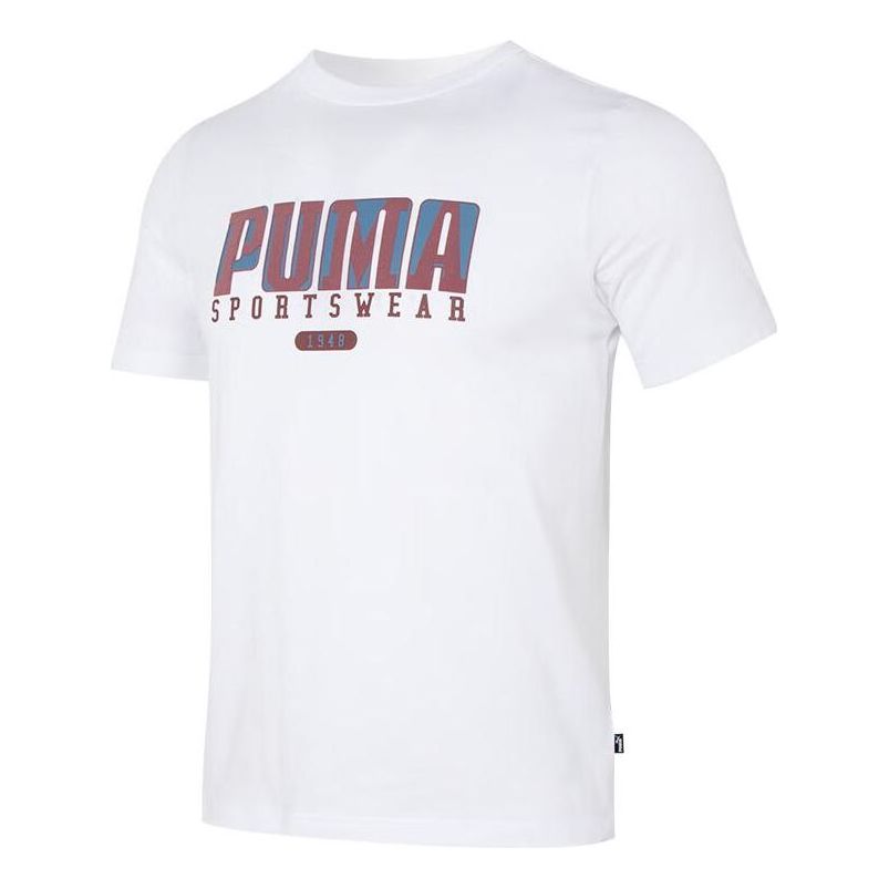 PUMA Sportswear Graphics Tee 'White' 676622-02