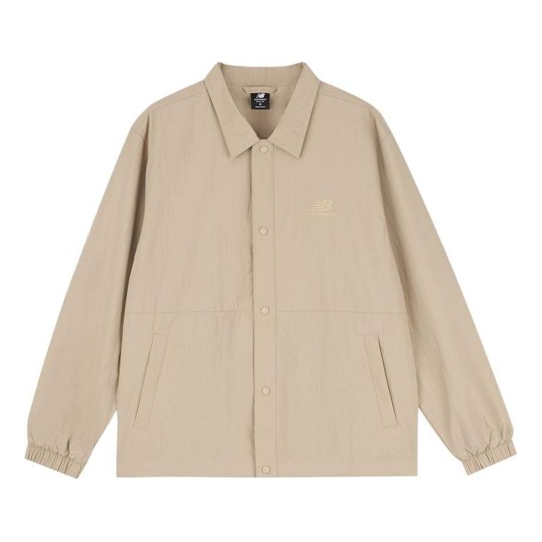 New Balance NBX Urban Remix Coach Jacket Asia Sizing 'Khaki' AMJ33360-BNN
