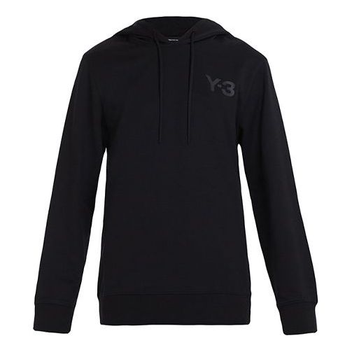 Men's Y-3 Small Logo Casual Knit Black CY6896
