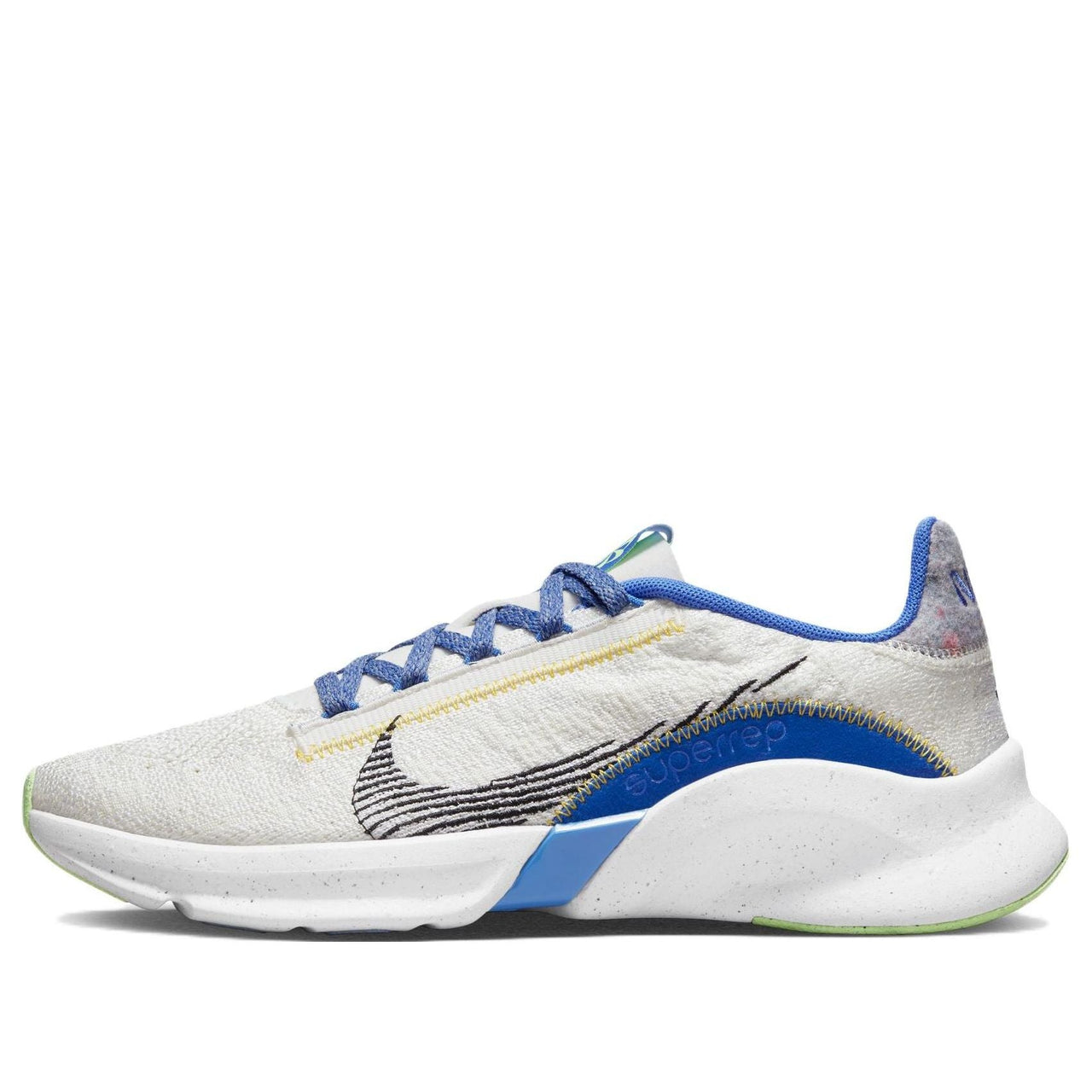 (WMNS) Nike SuperRep Go 3 Flyknit Next Nature 'Sail Medium Blue' DH3393-102