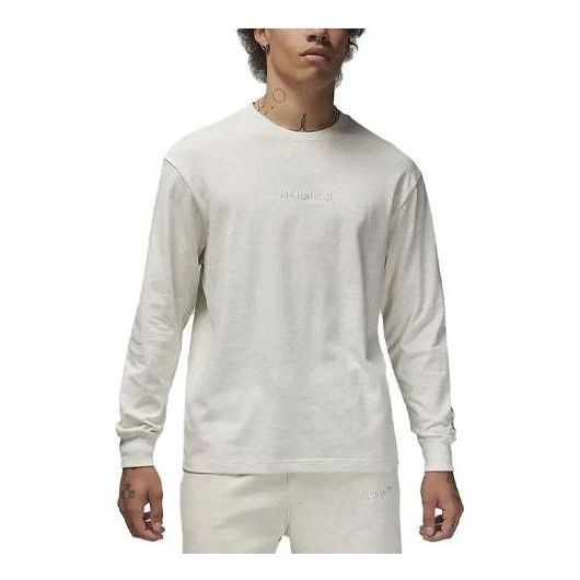 Air Jordan Wordmark Long-Sleeve T-Shirt 'White' FJ0702-141