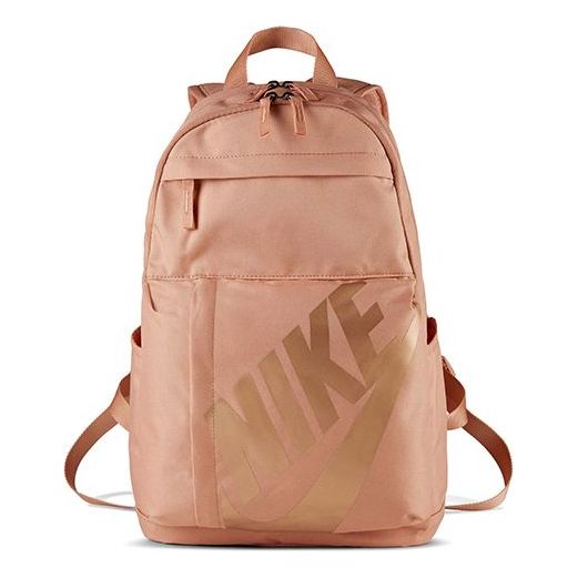 Nike ELEMENTAL Gold Logo Backpack 'Pink' CK0944-605