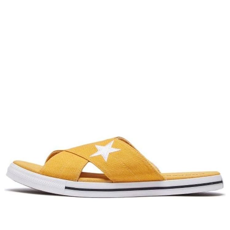 (WMNS) Converse One Star Slide 'Sunflower' 565529C