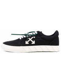 Off-White Low Vulcanized Canvas Sneaker 'Black White Orange' OMIA085C99FAB0021001