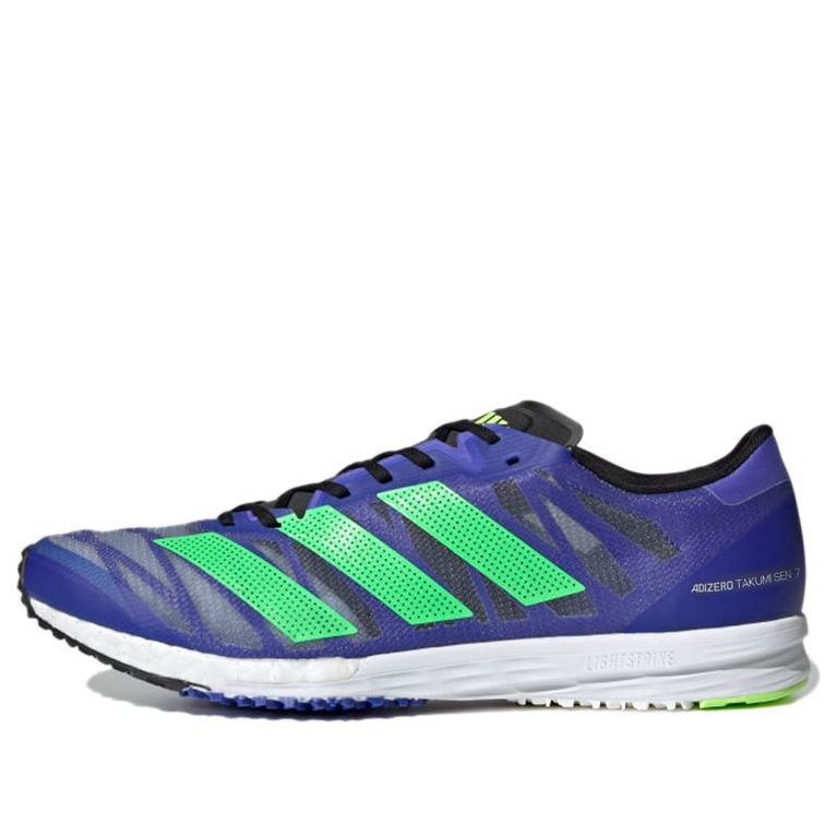 adidas Adizero Takumi Sen 7 'Blue Neon Green' H67520