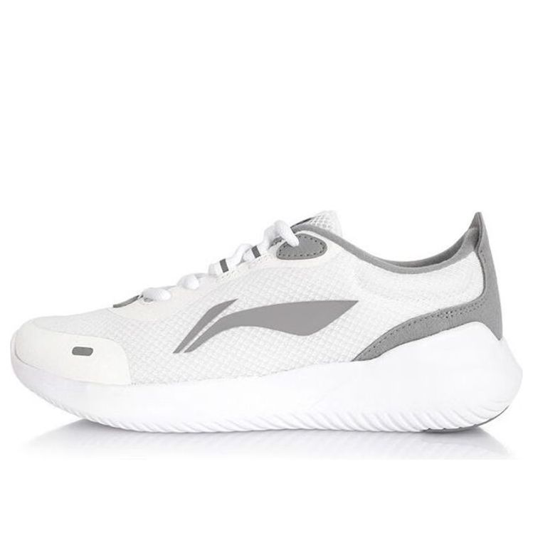 (WMNS) Li-Ning Running Shoes 'White Grey' AGLS134-2