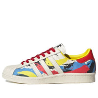 adidas originals Superstar80s AC 'White Yellow Red' FY0727